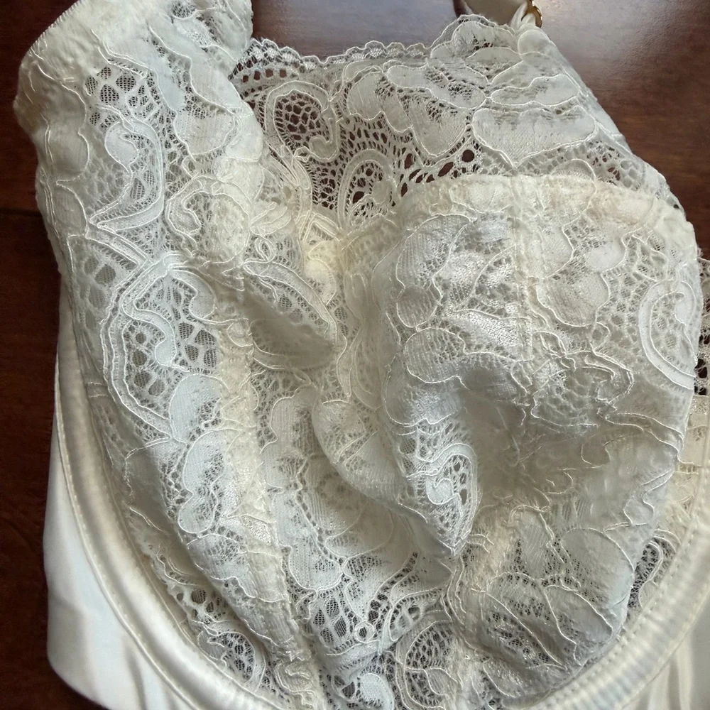 Panache Quinn Lace Underwire Balconnet Bra Ivory 34G UK - Picture 3 of 8